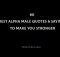 80 Best Alpha Male Quotes & Sayings To Make You Stronger