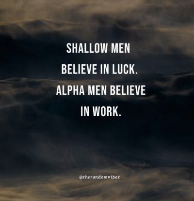 Alpha Quotes