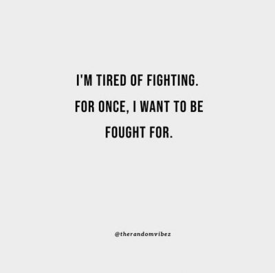 Fight For Me Quotes