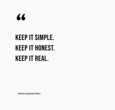 Let's Keep It Simple Quotes