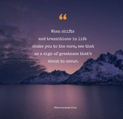 Life Transition Quotes