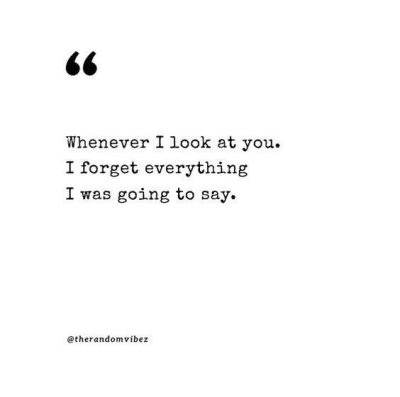 Looking At You Quotes Love