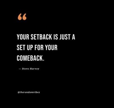 Motivational Setback Quotes