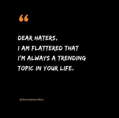 Savage Quotes For Haters