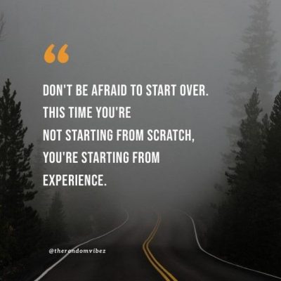 Start Again Quotes
