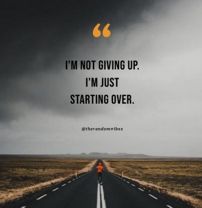 Starting Over Quotes