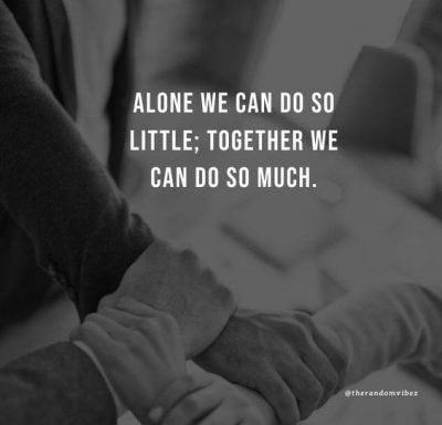 Working Together Quotes