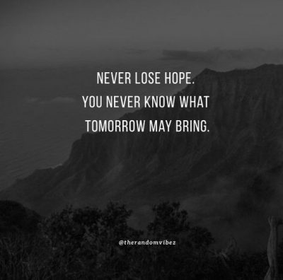 You Will Never Know Quotes