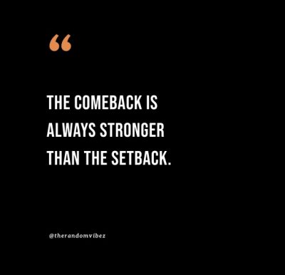 setback comeback quote