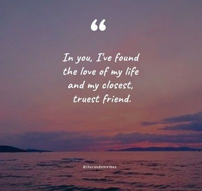 Cute Love Of My Life Quotes