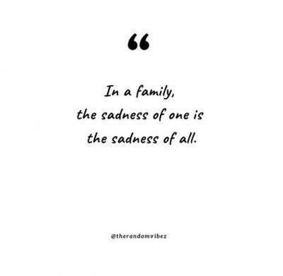 Sad Quotes For Family