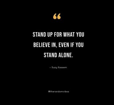 Stand Alone Quotes Images