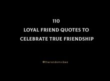110 Loyal Friend Quotes To Celebrate True Friendship