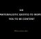 120 Materialistic Quotes To Inspire You To Be Content