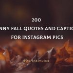 200 Funny Fall Quotes And Captions For Instagram Pics