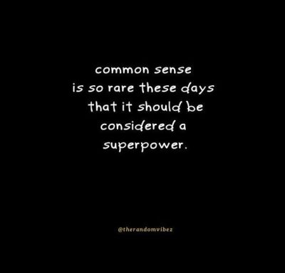 Best Common Sense Pictures