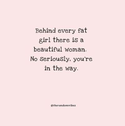 Chubby Girl Quotes