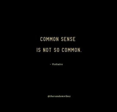 Common Sense Quotes