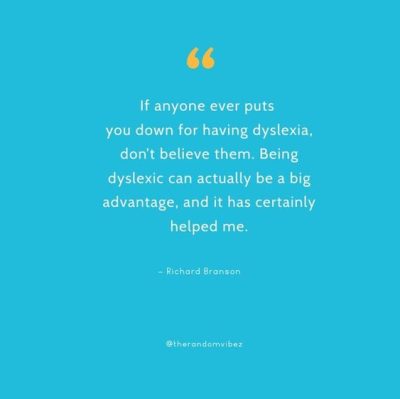 Famous Quotes About Dyslexia