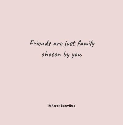 Friends Like Family Quotes