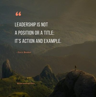Inspirational Lead By Example Quotes