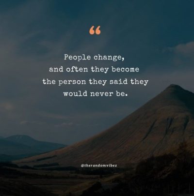 People Change Quotes