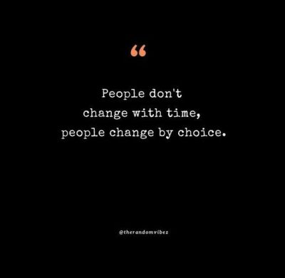 People Change With Time Quotes
