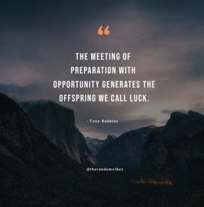 Preparation Sayings