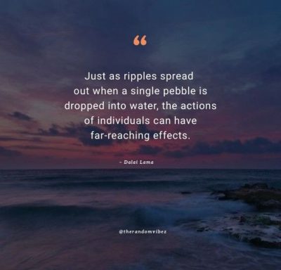 Ripple Effect Quotes Images