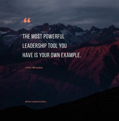 Role Model Lead By Example Quotes