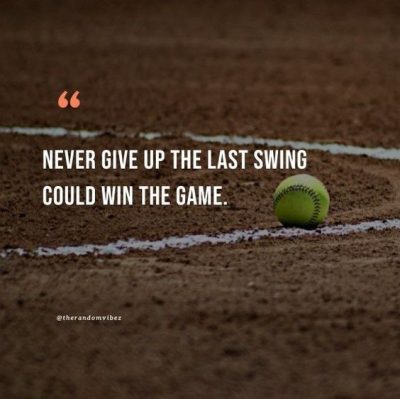 Softball Quotes