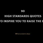 90 High Standards Quotes To Inspire You To Raise The Bar