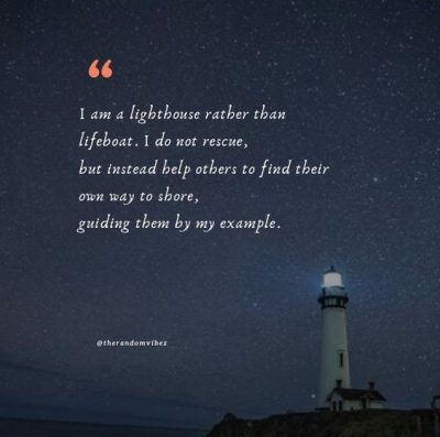 Lighthouse Sayings