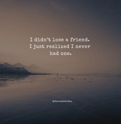 Sad Emotional Friendship Quotes