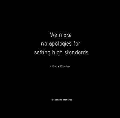 Setting High Standards Quotes