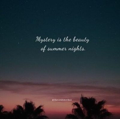 Summer Nights Quotes