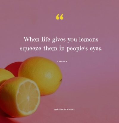 When Life Gives You Lemons Funny Quotes To Feel Better