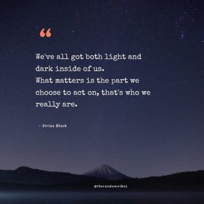 battle between light and dark quotes