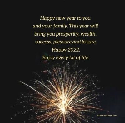 family beautiful new year quotes