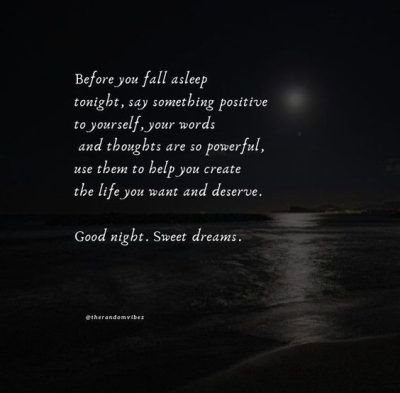 good night, have a sweet dreams quotes