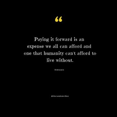inspirational quotes about paying it forward