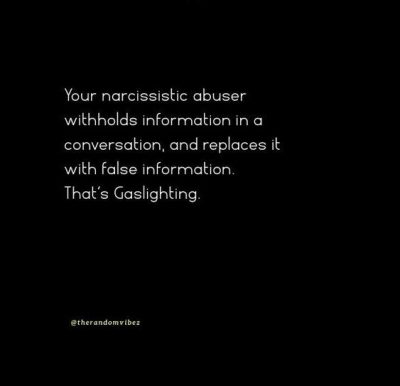 narcissist gaslighting quotes