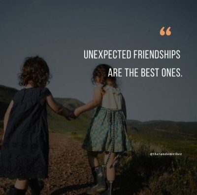 unexpected friendships quotes