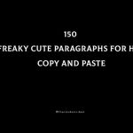 150 Freaky Cute Paragraphs For Him Copy And Paste