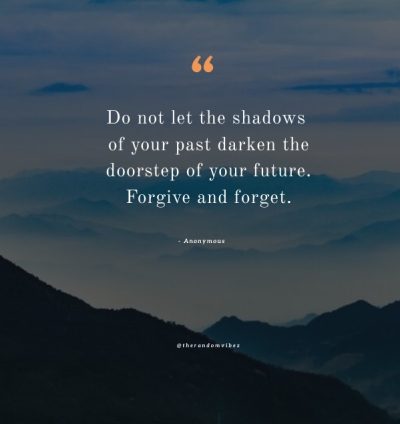 Quotes about forgetting the past and being happy