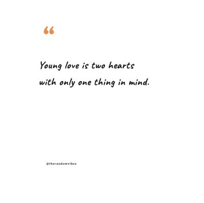 Young Love Quotes