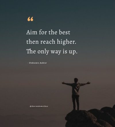 aim high inspirational quotes