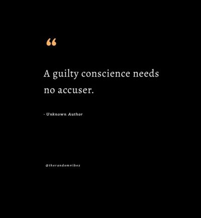 guilty conscience quotes