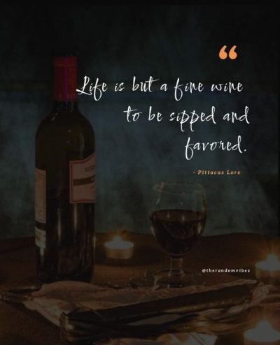 like a fine wine quote