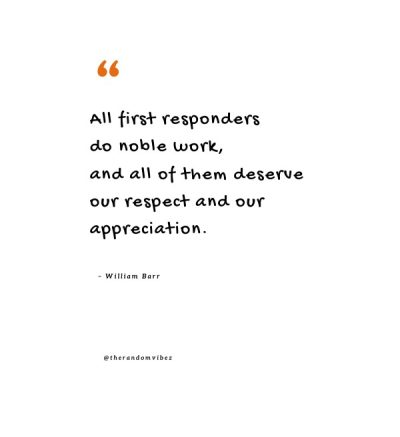 thank you first responders quotes